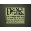 1914 Draper-Maynard D&M Football Goods Ad - Scr...