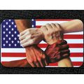 American Flag Card Peace Unity Anti-Racism Love...