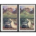 2635a, MNH 29¢ Alaska Black "USA 29" Omitted MA...