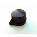 Small brown pointer knob for valve radio, ampli...