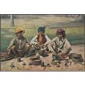 Snake Charmers, Bombay, c.1905 - Clifton & Co P...