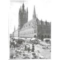 Saturday Market in Ypres (8th July 1911).