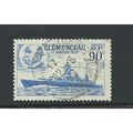 france stamps timbres francaise sg637 clemencau
