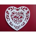 6 x Tonic Die Cuts Affections Hearts Someone Sp...