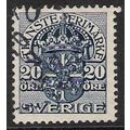 Fa TJ 50: 20 ö blue Official Stamp: Coat of Arm...