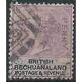 Bechuanaland 1888 SG10 1d Lilac & Black Fine Us...