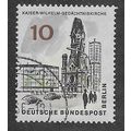 BERLIN -1965 10pf 'NEW BERLIN- KAISER WILHELM C...