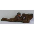VINTAGE Barclay's ' SOLDIER flat with MACHINE G...