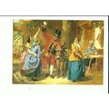 THE COUNTRY LETTER CARRIER Art Postcard by Nati...