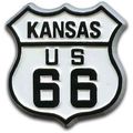 Route 66 Kansas Road Sign Fridge Magnet