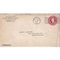 United States 1937 Swissvale PA local Cover Swi...