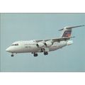Air W A BAe 146 200 Aircraft Postcard (A10534)