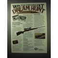 1984 Colt Sauer Rifle Ad - Fabulous Dream Hunt