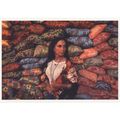 Rose In The Marrakech Pillow Souk 1970 Award Ph...