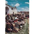 Cuzco Region Market Peru Postcard unused VGC
