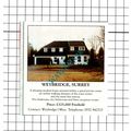 Weybridge Surrey House Sale Advert - 1991 Clipp...