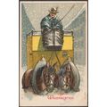 Fröhliche Weihnachten, 1904 - Prägelitho AK