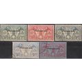 Nouvelles Hebrides 1925 Michel Taxe 1 - 5 Cote ...