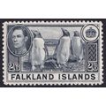 Falkland Islands KGVI 1938-50 2s6d Slate Pengui...