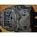 Justice silver glittery backpack