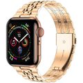 Seven-bead Ultra-thin Stainless Steel Watch Ban...