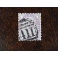 1881 GB Queen Victoria SG172 1d lilac used stam...