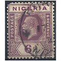 Nigeria 1923 SG25a 6d Dull Purple & Bright Purp...