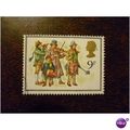 1978 GB Christmas 9p The Waits fine used stamp ...