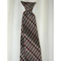 Mens Vintage 1970 Striped Clipper Clip on Tie