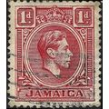 JAMAICA, King George VI, red 1938, 1d, #3