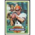 1980 Topps Ken Anderson Cincinnati Bengals #388