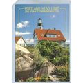 ME Portland Lighthouse Postcard Portland Head L...