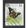 NEW ZEALAND 1991 BUTTERFLIES $3 VANESSA ITEA SG...