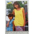 Vintage: Sirdar 8461 top, cotton DK