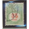 Luxembourg Stamp Scott #J16, Used