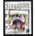 Singapore 1998 Prehistoric Animals - Apatosauru...