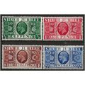 1935 Silver Jubilee Set SG453-456 Mounted Mint . .
