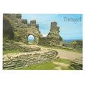 KING ARTHUR'S CASTLE, TINTAGEL , CORNWALL vinta...