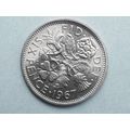 1967 Sixpence 6d 001 Nice