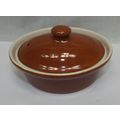 H.F. COORS Brown Small Crockpot Soup Bowl Chefs...