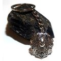 SPANIEL DOG KEY RING WITH KEY CHAIN & VELVET GI...