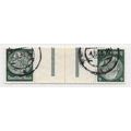 EMPIRE GERMANY 1933 BOOKLET TETE-BECHE GUTTER H...