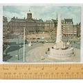 1960 postcard Amsterdam, Royal Palace & Nationa...