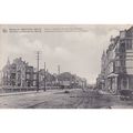 Middelkerke Ruines Square And avenue Leopold Le...