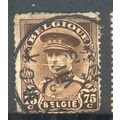 Belgium 1931 - SG582 - 75c brown - Albert 1 - used