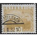 Mi 499: 10 g. yellowish orange Definitive Stamp...