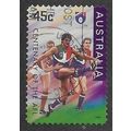 AUS 1996 45c(S/A) 'CENTENARY OF THE AFL' FINE U...