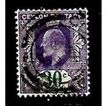 CEYLON 1905 30c VIOLET AND GREEN SG285 FINE USED