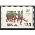TANZANIA 1985 - International Youth Year - Scou...