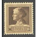 878 10c Jane Addams Fine MNH GA0363